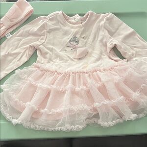 18M Pink Tutu Dress with Headband